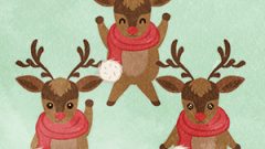 Christmas Red Nosed Reindeer 02 Full Body01