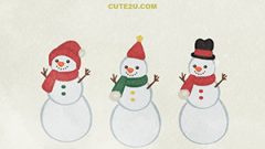 Christmas Snowman02