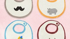 Clothes Baby Bib01 Illustrated