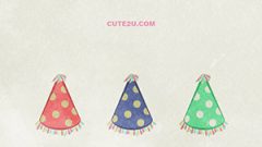 Triangle Hat 01 Polka Dots