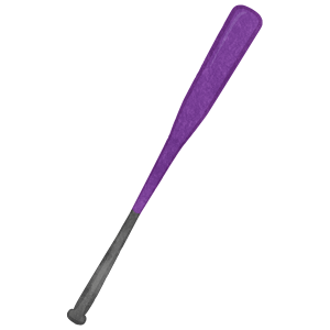 Baseball Bat01 Purple