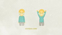 Boy Crying In Despair A