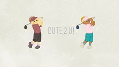 Golf Swinging Boy 01 GH