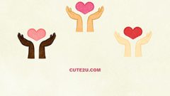 Hand Receiving Hand 01 Raising A Heart