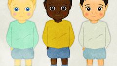 PEOPLE Boy Standing In Front ABC