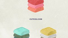 Towel02 Stacked Towels