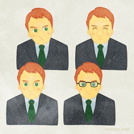 Upper Body Of A Man Wearing A Suit01 E