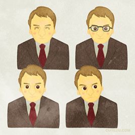 Upper Body Of A Man Wearing A Suit01 G