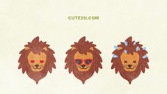 ANIMAL Lion01 Face03