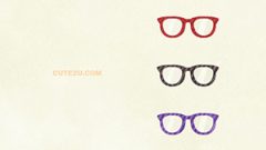 Accessories Glasses02 Round Glasses01 Stripe01 01
