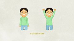 Boy Crying In Despair C