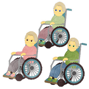 Elderly Lady In A Wheelchair01
