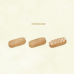 Food Sweets Eclair01 Mocha Chocolate