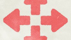 Icon Symbol Arrow01 Pink