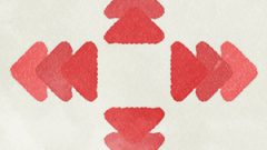 Icon Symbol Arrow02 Pink