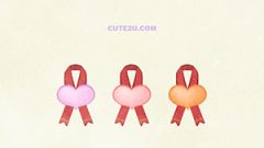 Medal 01 With Ribbon04 Heart Shaped 03