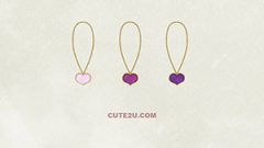 Necklace Heart Shaped Pendant 01 02