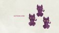 ANIMAL Cat Purple Cat02