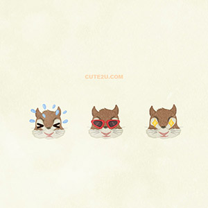 Animal Squirrel01 Face03