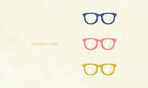 Accessories Glasses02 Round Glasses01 Stripe01 02