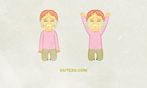 Boy Crying In Despair E