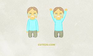 Boy Crying In Despair G