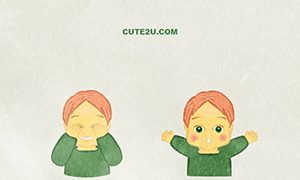 Boy Playing Peek A Boo02 E