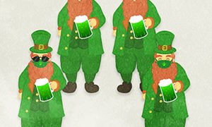 EVENTS St Patricks Day A Cute Leprechaun Gentleman