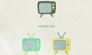 Electric Appliances TV Retro TV01 03