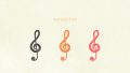 MUSIC Musical Note02 Treble Clef01