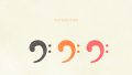 MUSIC Musical Note Bass Clef02 01