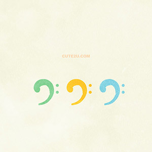 Music Musical Note Bass Clef02 02