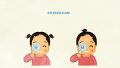 Peaple Girl Girl Looking Through A Magnifying Glass C