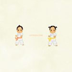 Sports Karate Girl's Pose01 C