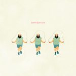 Sports Man A Chubby Man Jumping Rope C