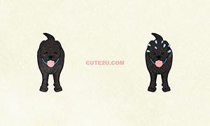 ANIMALS Dog Hunting Dog Black01 02