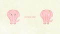 ANIMALS Elephant02 Pink Elephant 02