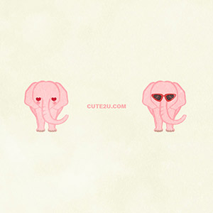 Animals Elephant02 Pink Elephant 06