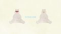 ANIMALS Polar Bear Character Sitting Front 01 05