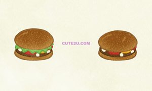 FOODS Bread Hamburger03 02