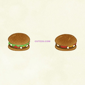 Foods Bread Hamburger03 02