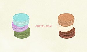 FOOD Sweets Macaron01 Stacked macarons03 04