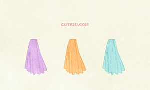 Fashion Skirt Long Skirt01 01