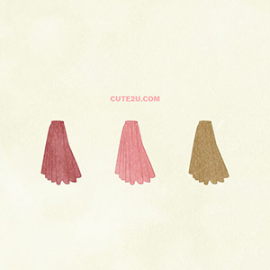 Fashion Skirt Long Skirt01 02