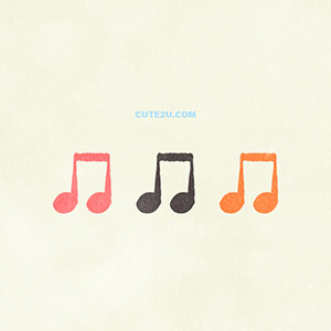 Music Musical Note Eighth Note Duplet02 01