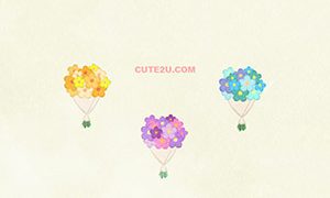 NATURE Flower Bouquet02 02