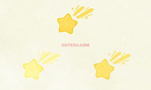 NATURE Star Shooting Star01 Yellow