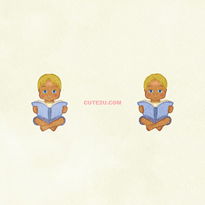 People Boy A Boy Reading A Book01 H01 02