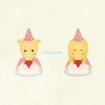 People Girl A Girl Blowing Out The Candles On A Cake A 01 02