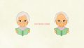 PEOPLE Lady An Elderly Woman Reading A Book C